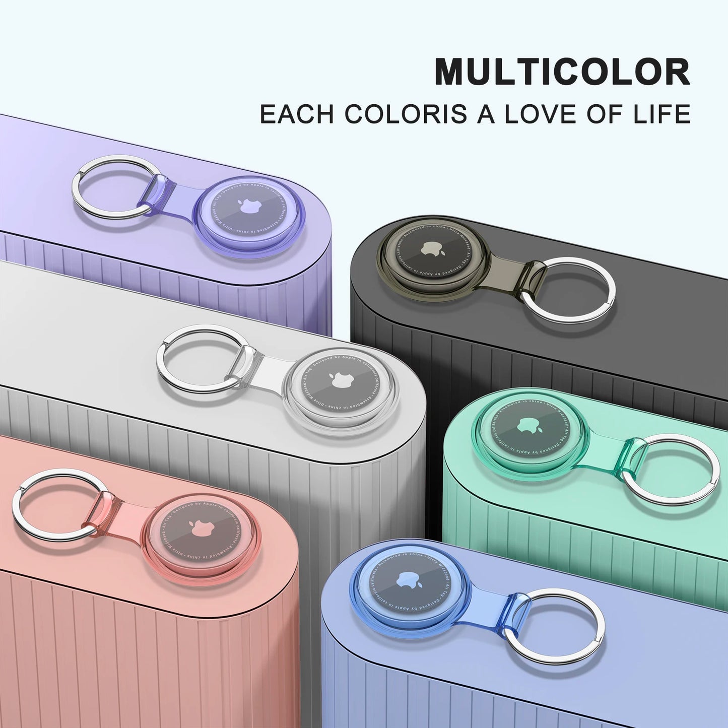 Waterproof Keychain Case for Apple Airtag