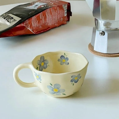 Flower Ceramic Mugs