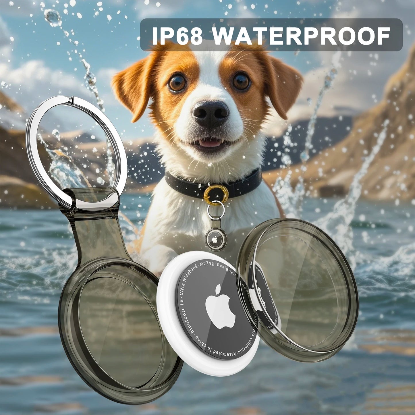 Waterproof Keychain Case for Apple Airtag
