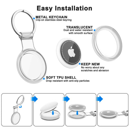 Waterproof Keychain Case for Apple Airtag